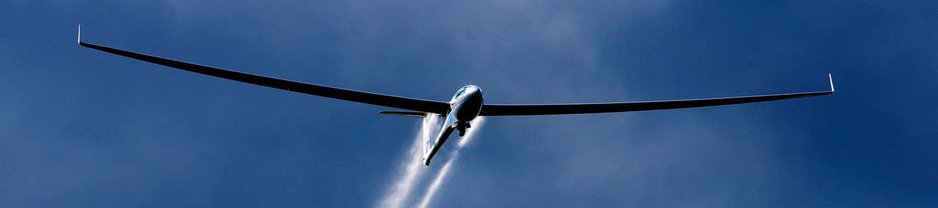 Glider soaring